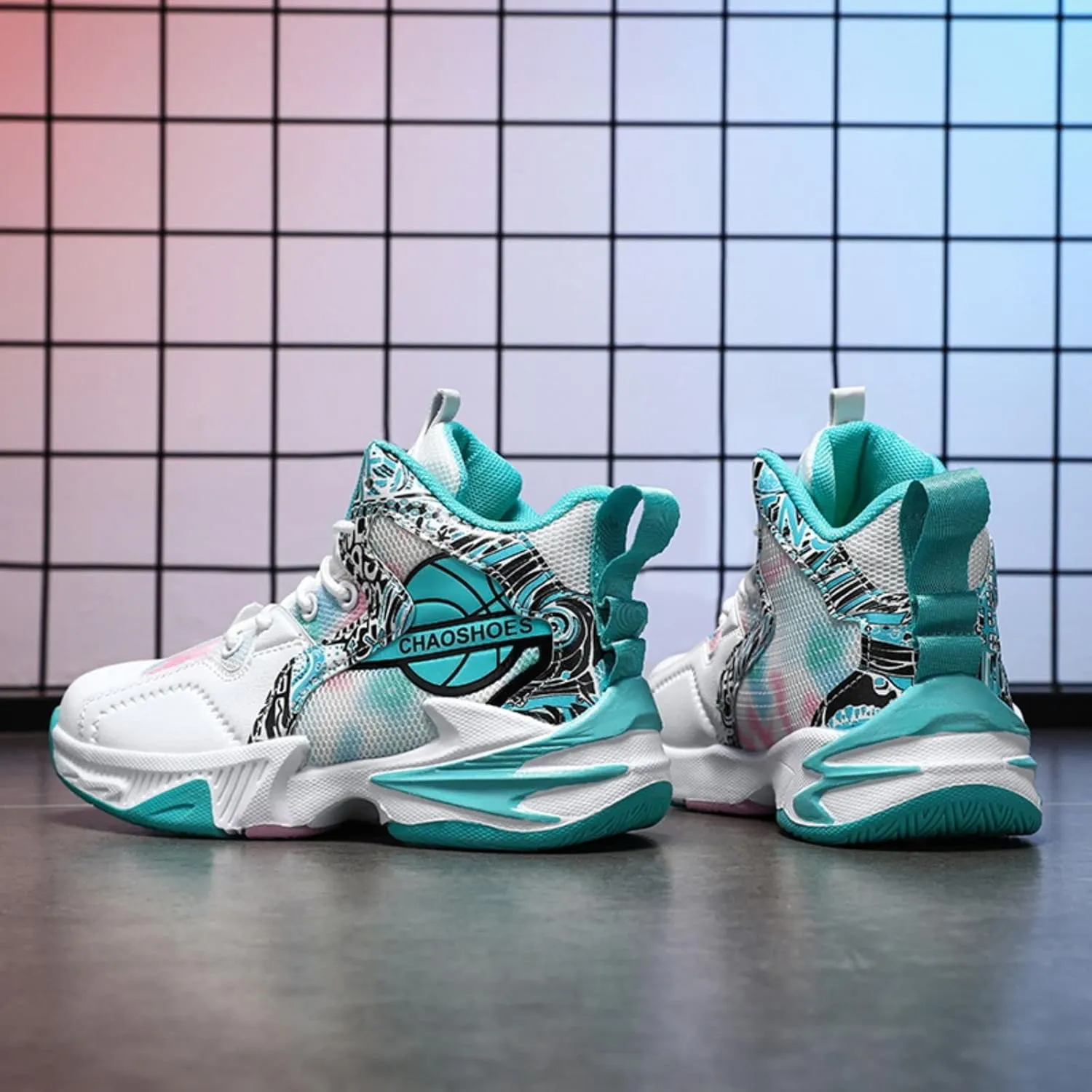 Fashion Anti-Slip wear-Resistant Sports Basketball Shoes