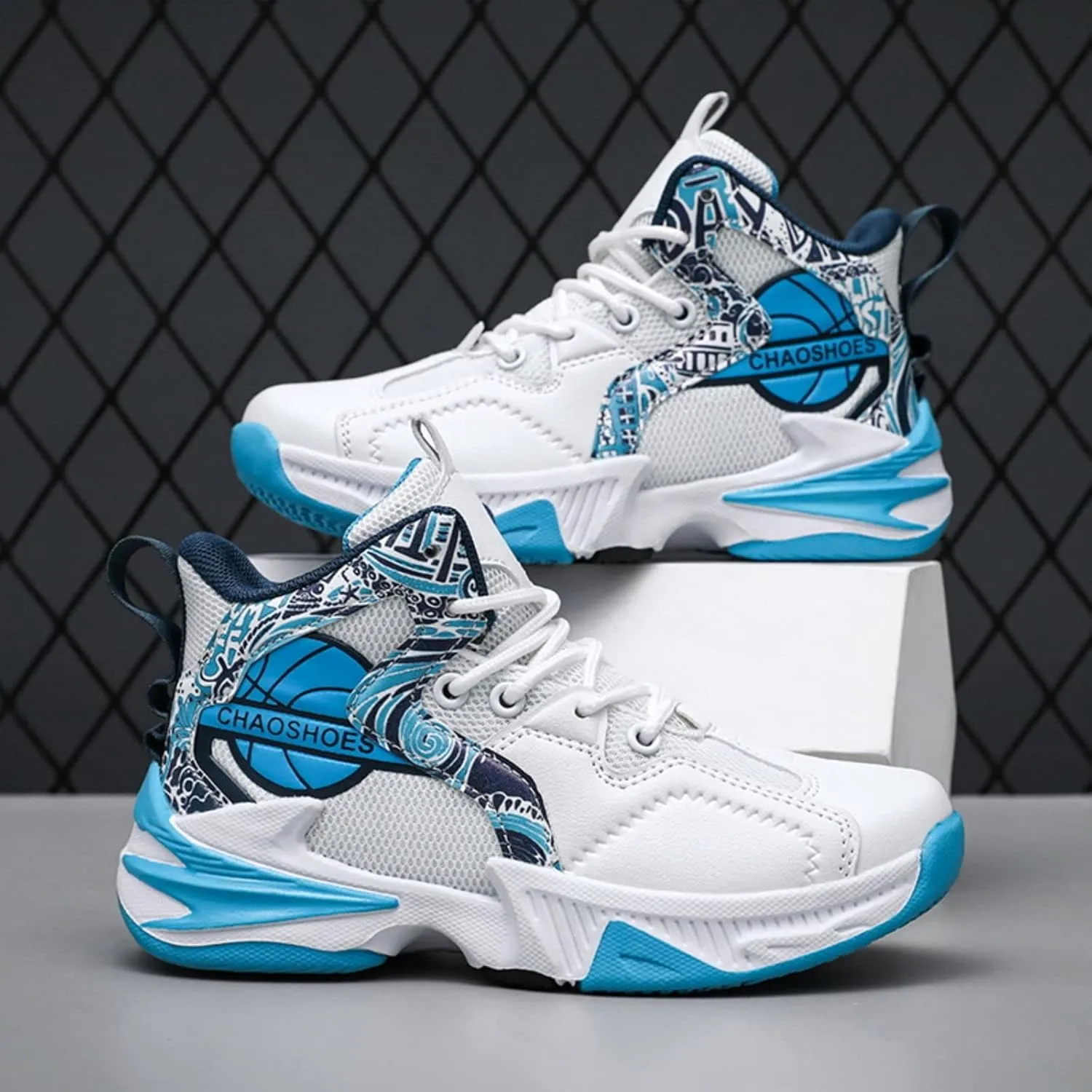 Fashion Anti-Slip wear-Resistant Sports Basketball Shoes