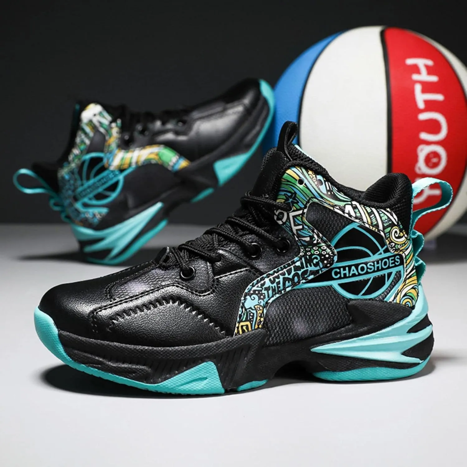 Fashion Anti-Slip wear-Resistant Sports Basketball Shoes