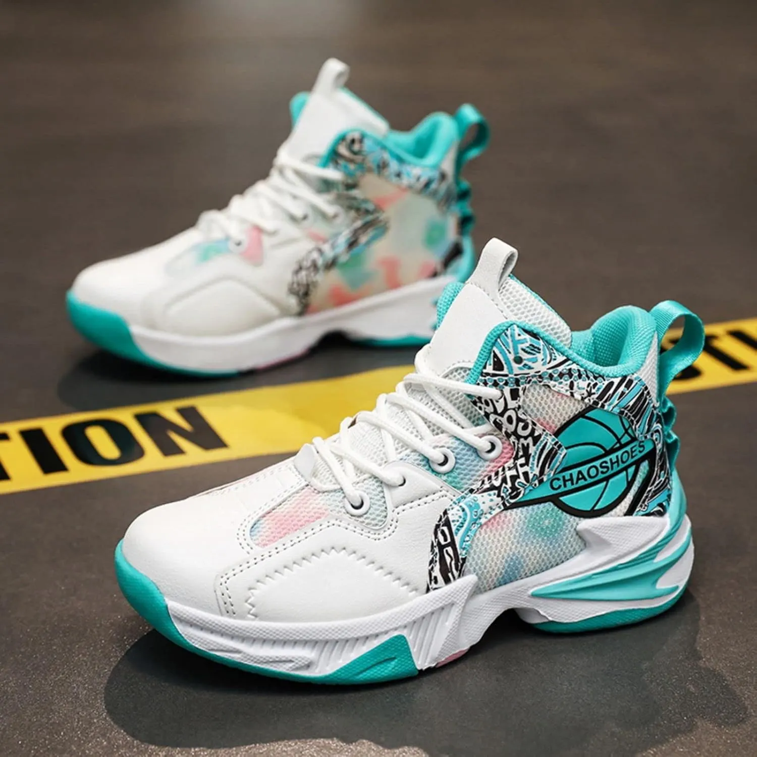 Fashion Anti-Slip wear-Resistant Sports Basketball Shoes