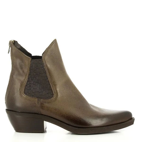 Felmini B917 Brown Ankle Boots