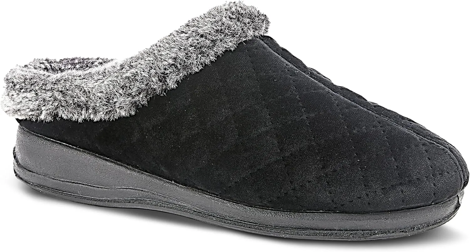 Flexus Spring Step Sleeper Indoor Slippers for Women - Ladies Everyday Wear Warm House Shoes - Women's Loafer for Indoor Use