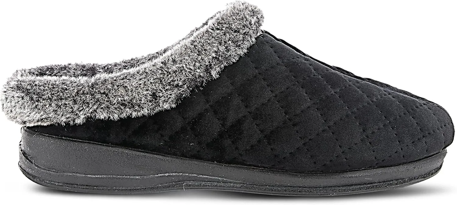 Flexus Spring Step Sleeper Indoor Slippers for Women - Ladies Everyday Wear Warm House Shoes - Women's Loafer for Indoor Use