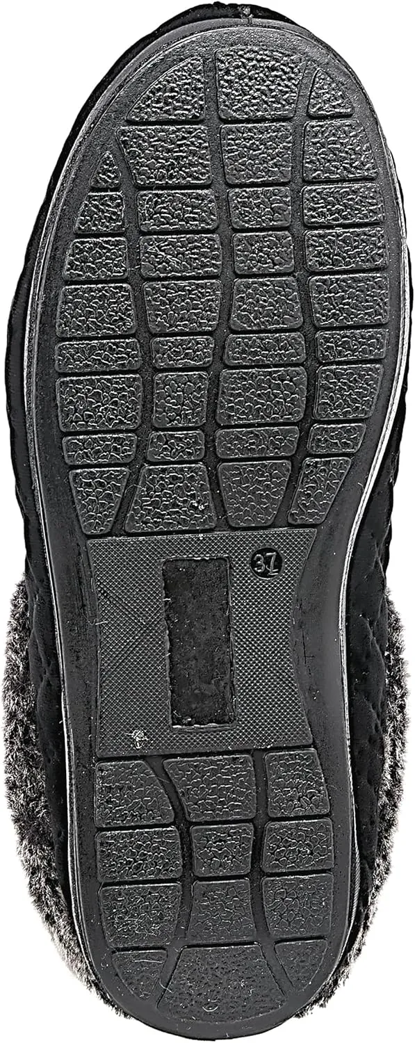 Flexus Spring Step Sleeper Indoor Slippers for Women - Ladies Everyday Wear Warm House Shoes - Women's Loafer for Indoor Use