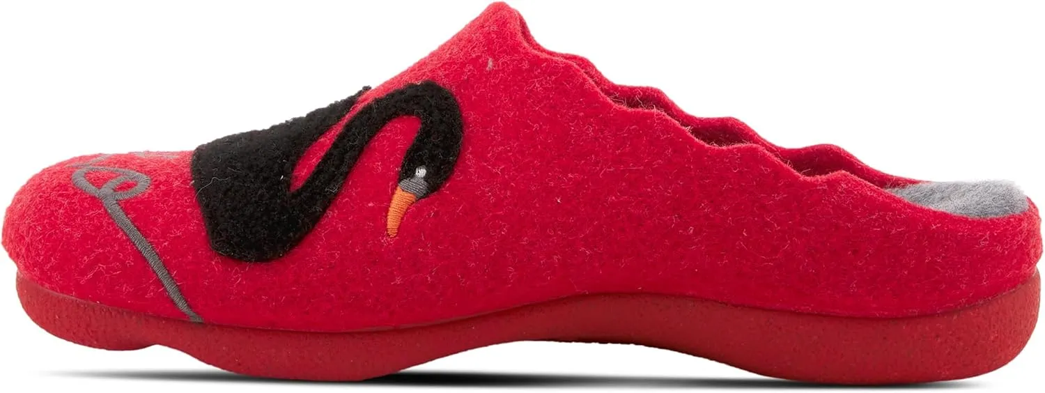 Flexus Spring Step Swanlove Indoor Slippers for Women - Ladies Everyday Wear Warm House Shoes - Women's Loafer for Indoor Use