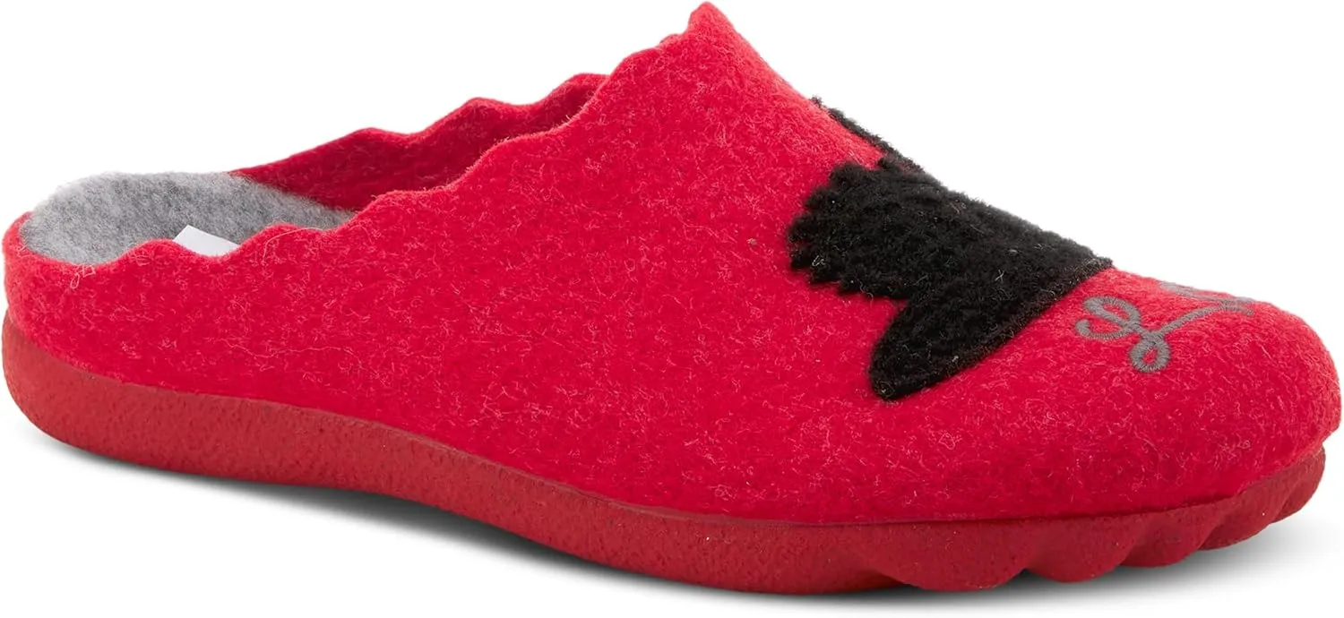 Flexus Spring Step Swanlove Indoor Slippers for Women - Ladies Everyday Wear Warm House Shoes - Women's Loafer for Indoor Use