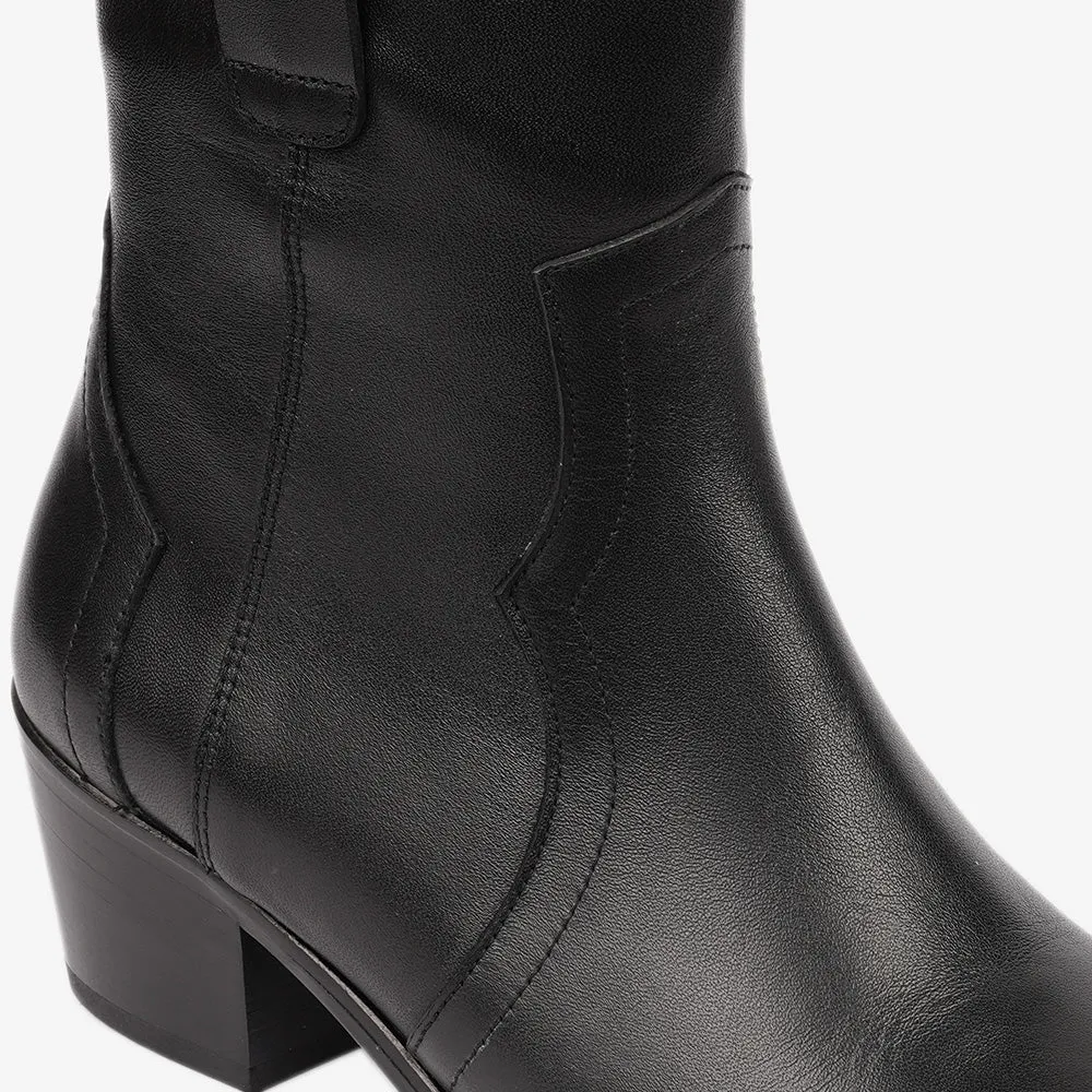Greyder Women's High Heel Formal Boots in Black