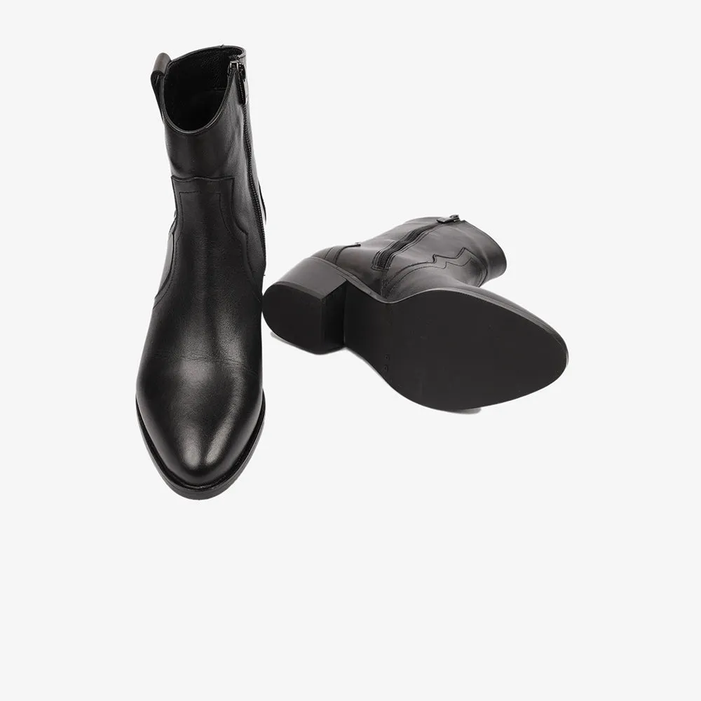 Greyder Women's High Heel Formal Boots in Black