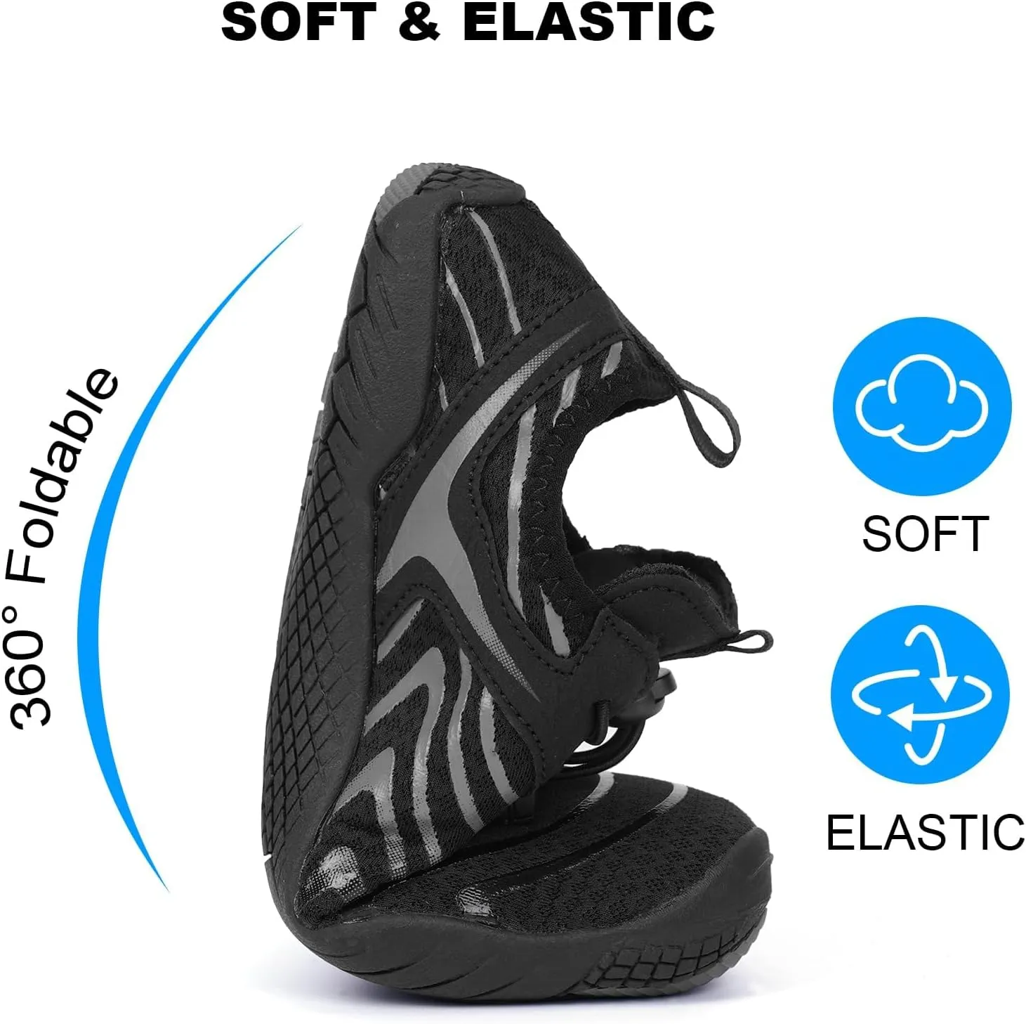 Hike Barefoot Shoes for Women Men Footwear Pro Barefoot Shoes with Wide Toe Box, Healthy & Non-Slip Breathable Athletic Beach Pool Surf Hiking Walking