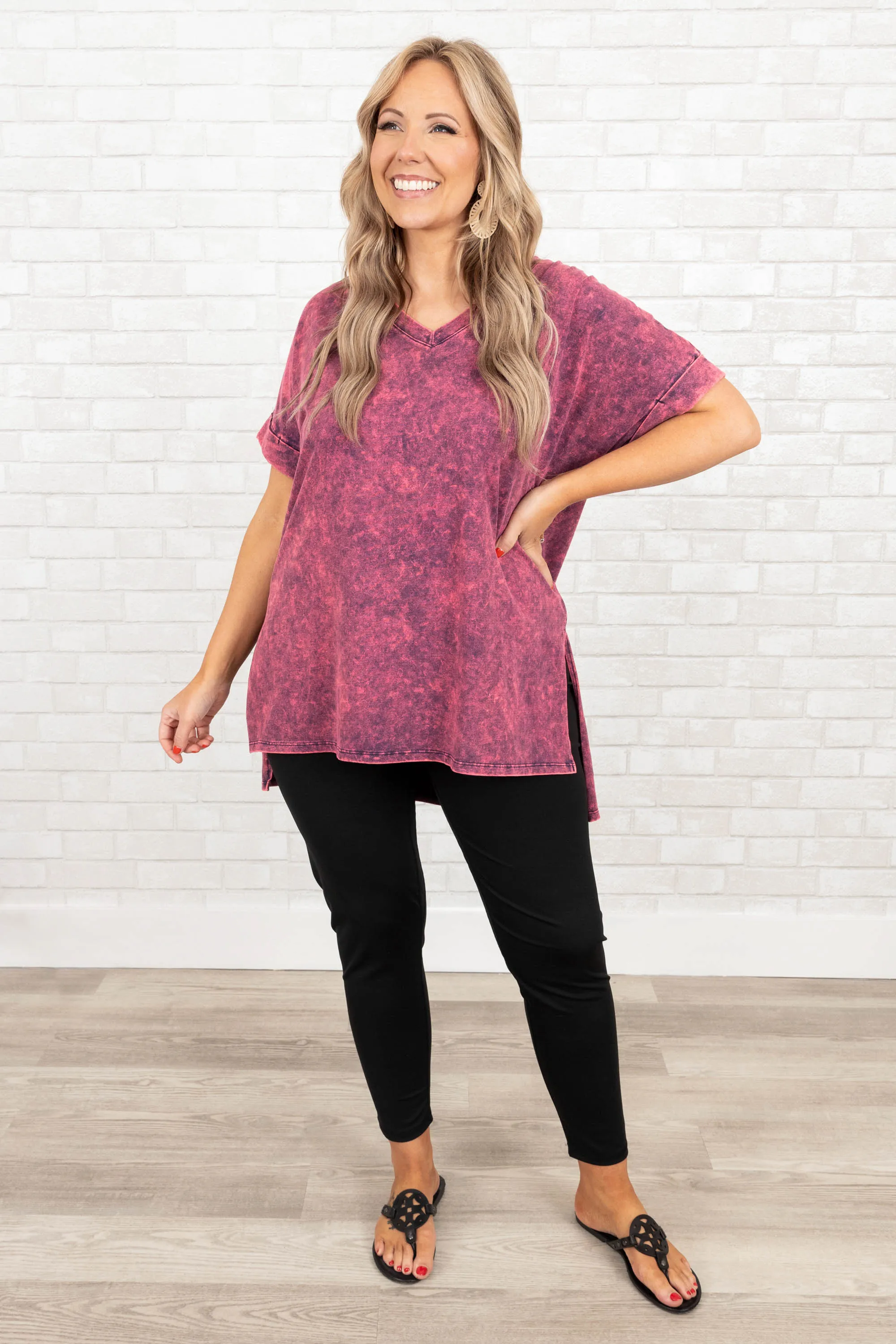Hot Girl Walk Leggings, Black