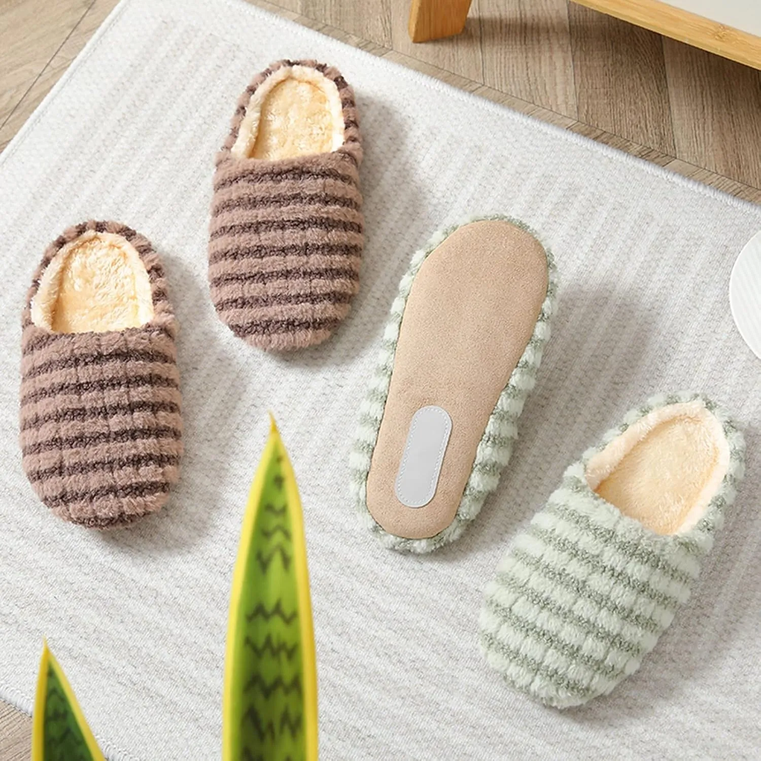 Indoor House Slippers with Arch Support Mens Leather House Slippers Booty Slippers for Women Indoor and Outdoor Spa Slippers for Men Indoor Christmas Sprinkles Gifts for Women 2023
