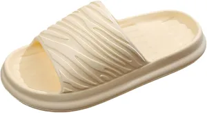 Indoor Slipper Mens Bath Slippers Womens Shower Shoes Cloud Slides Non Slip Pool Gym Beach Travel Dorms Outdoor