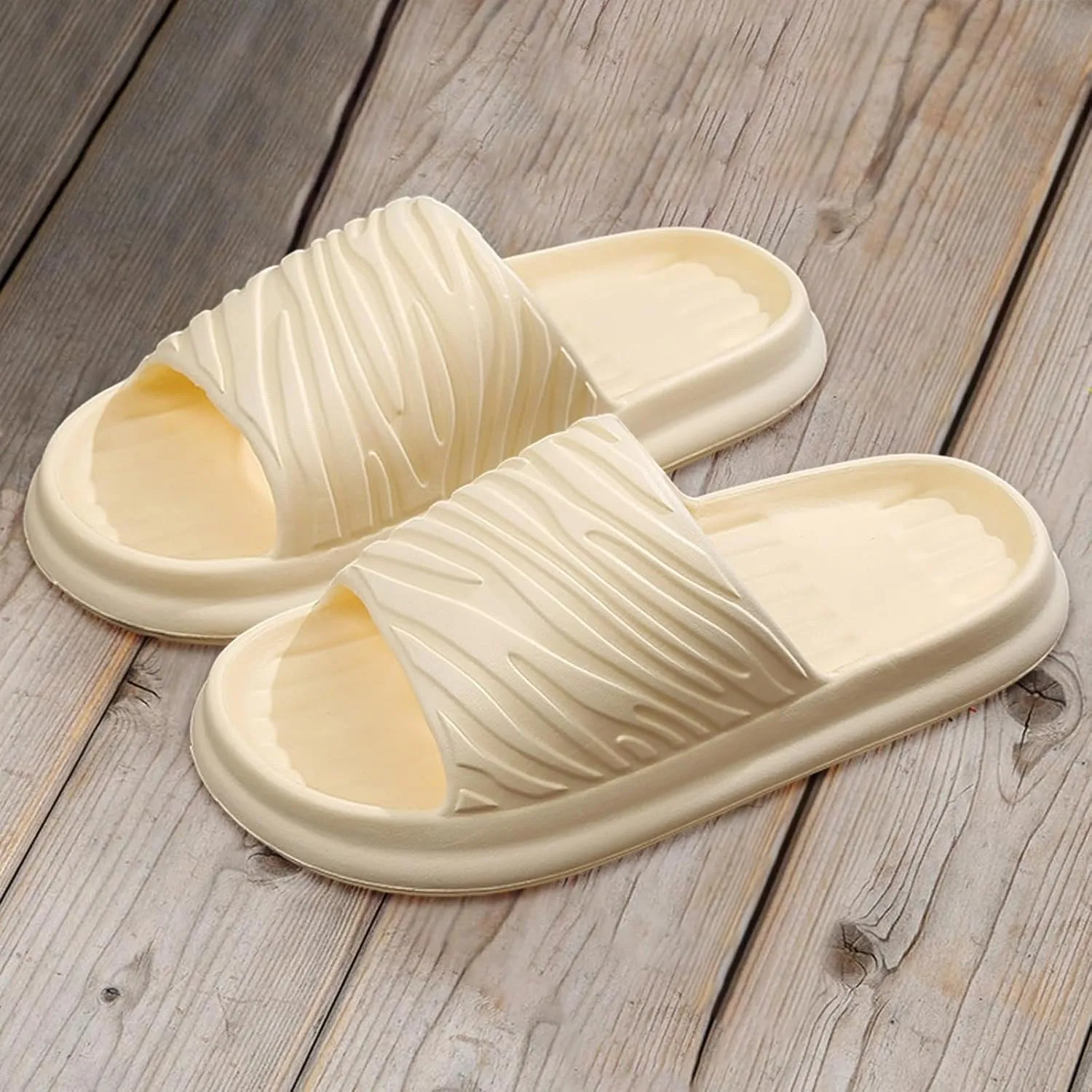 Indoor Slipper Mens Bath Slippers Womens Shower Shoes Cloud Slides Non Slip Pool Gym Beach Travel Dorms Outdoor