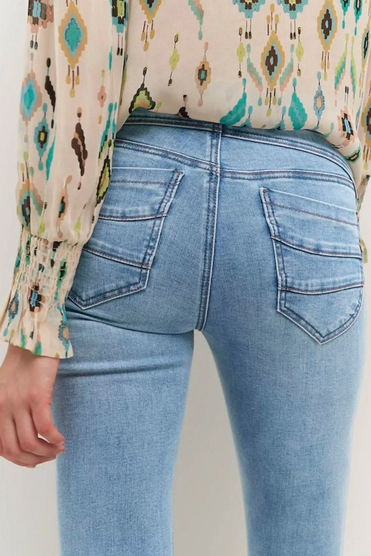 Jeans de coton Brenda