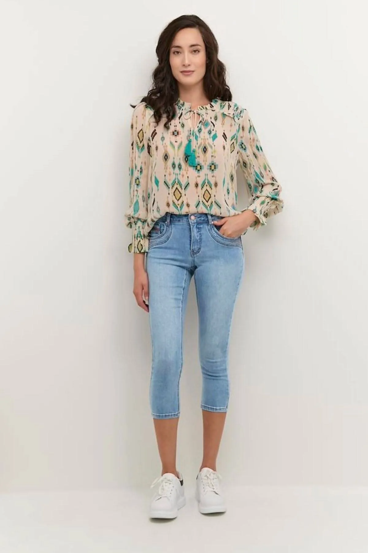 Jeans de coton Brenda