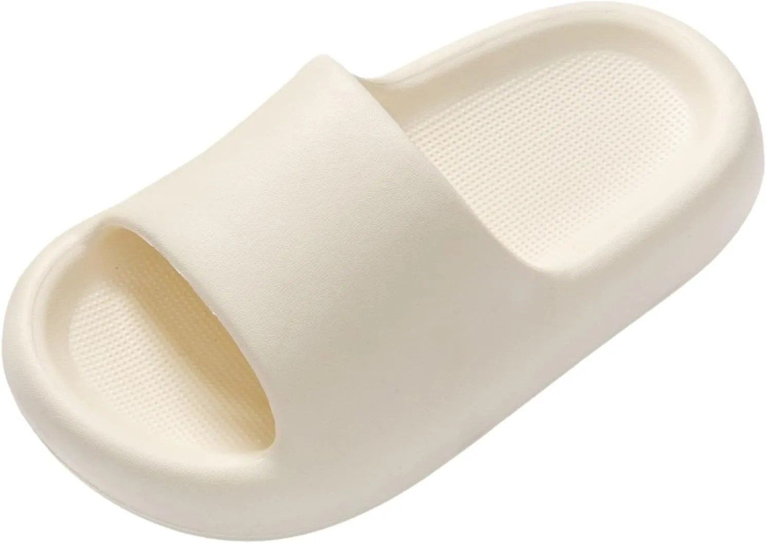 Kids Cloud Slides Boys Girls Flip Flops Slip On Beach Sandals Youth Pool Shower Shoes EVA Summer Slippers Non-Slip Open Toe Pillow Slippers Sandals Quick Drying Summer Beach Pool Shoes