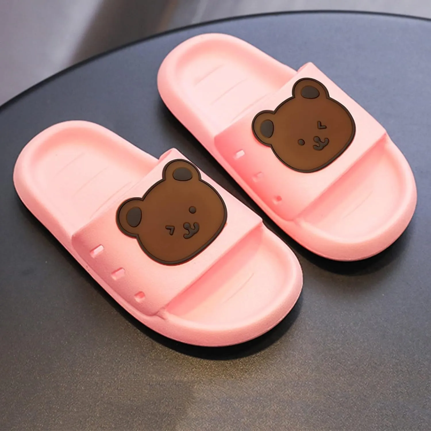 Kids Cloud Slides Non-Slip Pillow Sandals for Boys Girls Quick Drying Bathroom Shower Slippers Sandals Summer Beach Pool Slippers Thick Sole House Casual EVA Anti-Slip Indoor Outdoor Summer Shoes