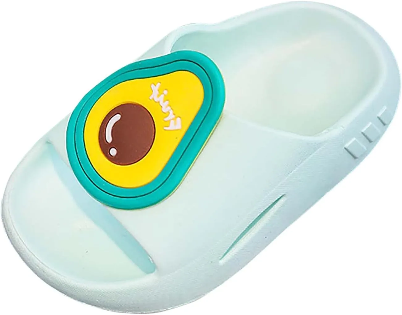 Kids Cute Cartoon Slides Slippers Boys Girls Lightweight Soft EVA Non-Slip Slides Slippers Open Toe Comfy Garden Shoes Indoor Outdoor Children Water Shower Beach Pool Sandals for Toddler Summer