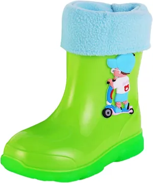 Kids Rain Boots Non Slip Water Shoes Classic Rainboots Non Rain Boots For Kid Rain Boots Toddlers Kids Boots Girls