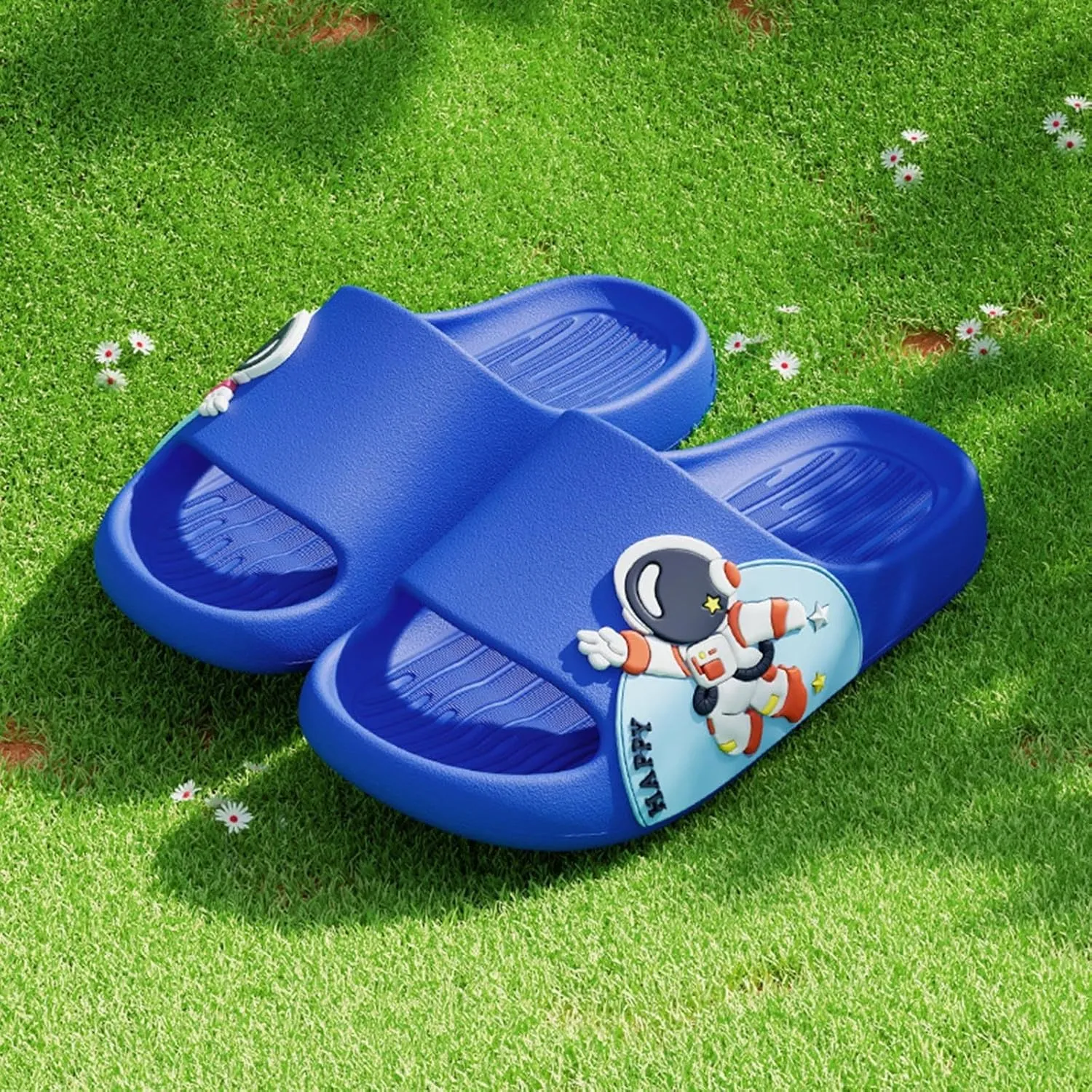 Kids Slides for Girls Boys Toddler Cloud Slides Dinosaur Quick Drying Beach Slides Toddler Pool Shower Flip Flops Slippers