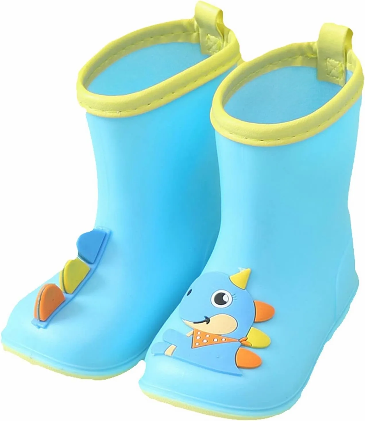 Kids Toddler Rain Boots For Girls Boys Dinosaur Cartoon Waterproof Rain Shoes Patterns Boot Rain Boots Toddlers