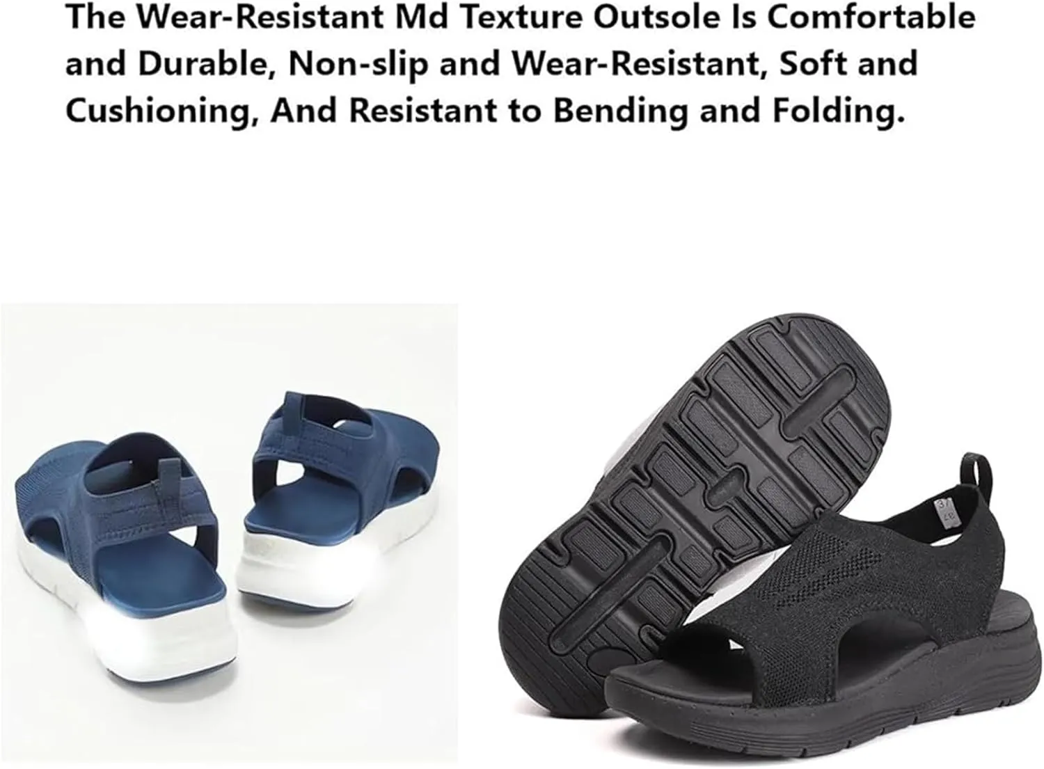 Ladmiple Sandals Women Comfortable Cute Orthopedic Sandals Walking Slippers with Arch Support Summer Slip On Orthotic Shoes