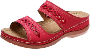 Ladmiple Sandals Women Dressy Summer Flat Cute Casual Beach Shoes Comfortable Orthopedic Slippers Slip On Orthotic Flip Flops