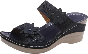Ladmiple Womens Sandals Comfortable Slides Orthopedic Slippers Arch Support Dressy Summer Cute Walking Orthotic Flip Flops