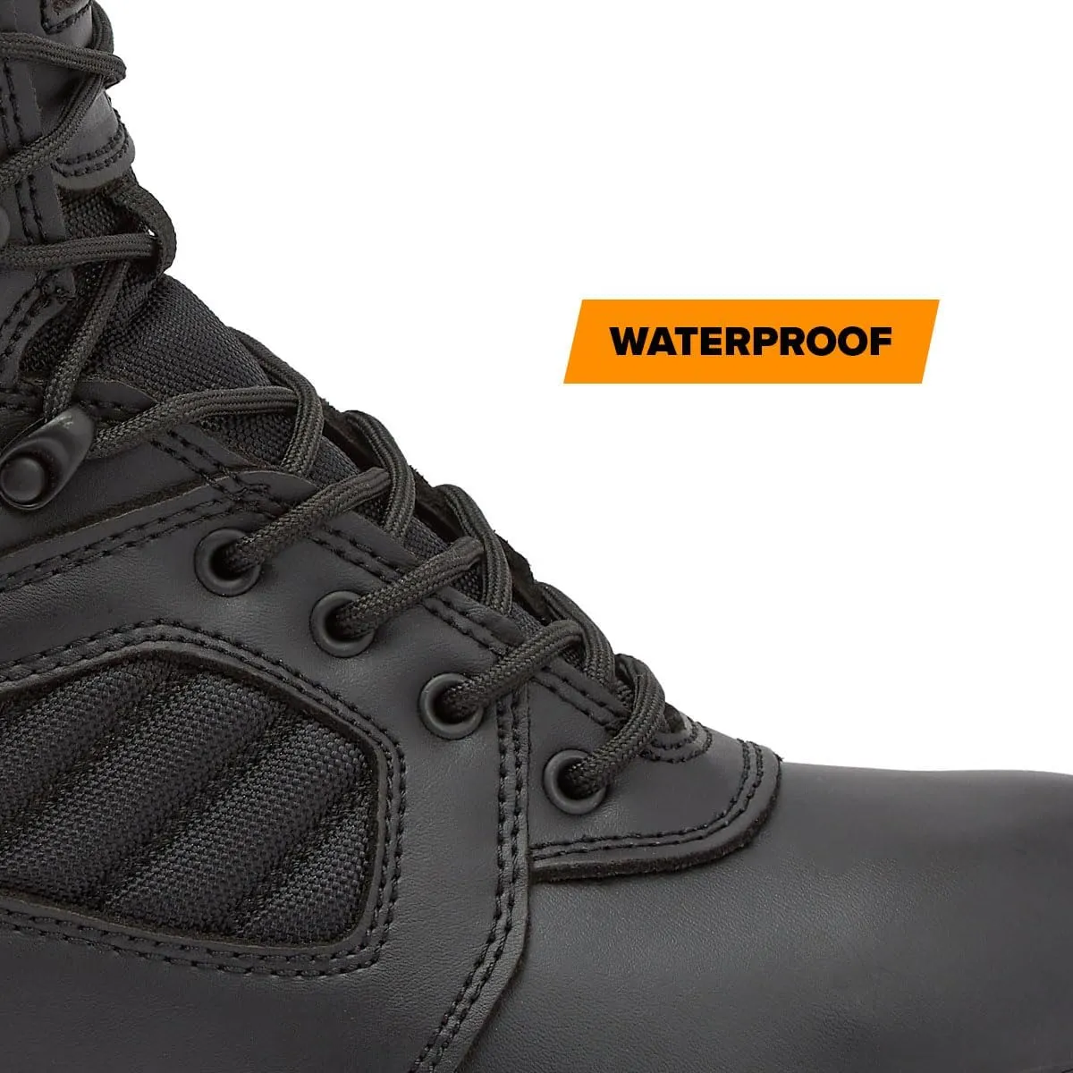 MAGNUM - Men's Waterproof Tactical Boots, Mens Military Hiking Boots, Breathable Light Weight Work Boots for Men