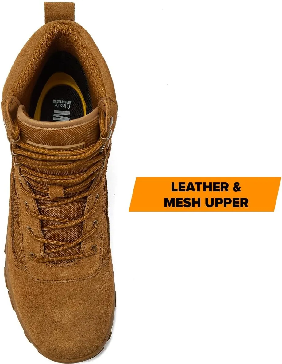 MAGNUM - Men's Waterproof Tactical Boots, Mens Military Hiking Boots, Breathable Light Weight Work Boots for Men