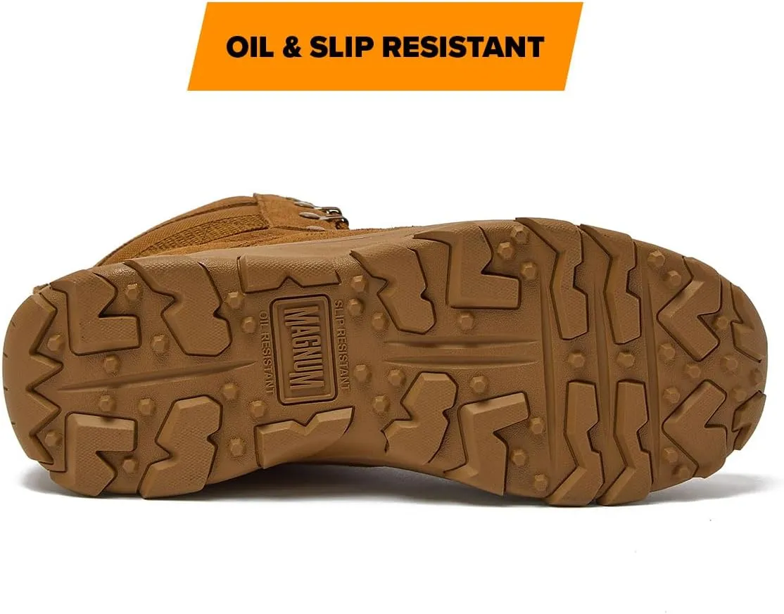 MAGNUM - Men's Waterproof Tactical Boots, Mens Military Hiking Boots, Breathable Light Weight Work Boots for Men