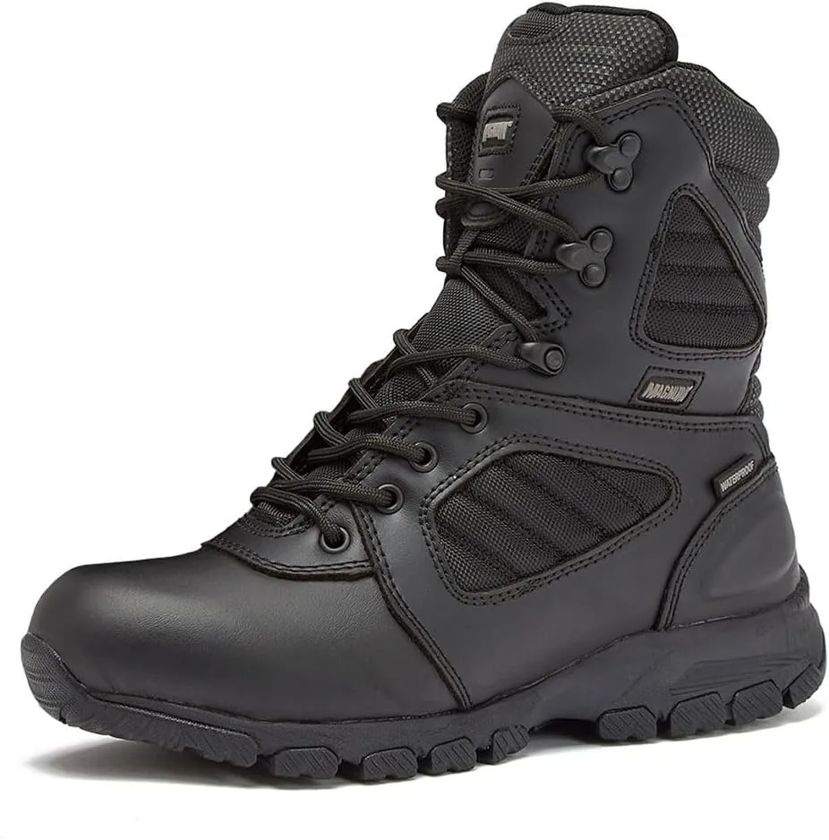 MAGNUM - Men's Waterproof Tactical Boots, Mens Military Hiking Boots, Breathable Light Weight Work Boots for Men