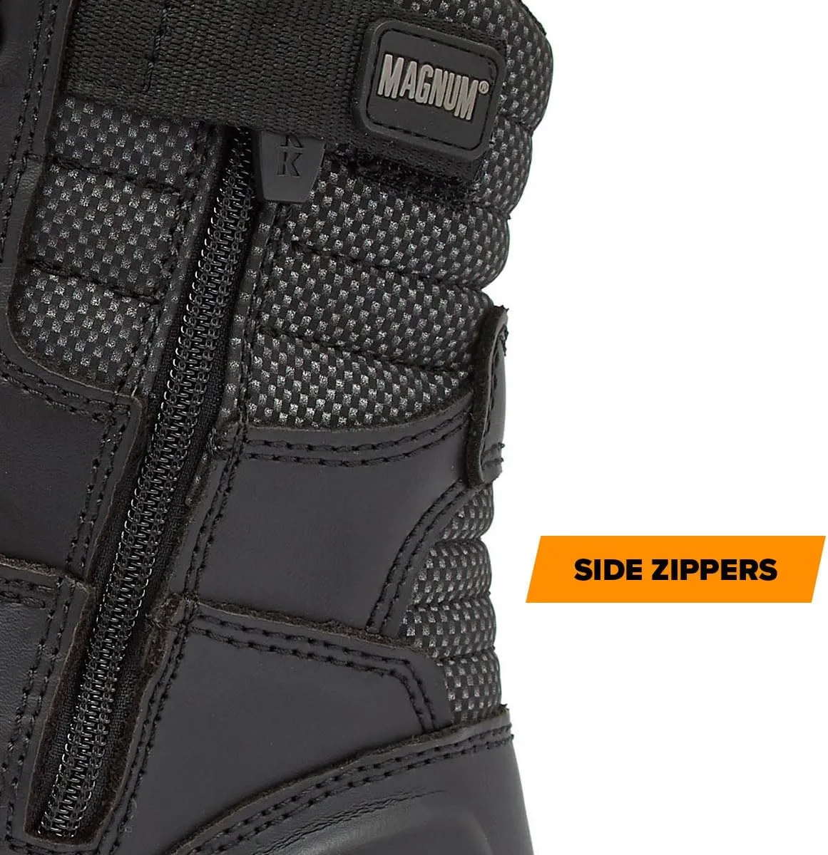 MAGNUM - Men's Waterproof Tactical Boots, Mens Military Hiking Boots, Breathable Light Weight Work Boots for Men