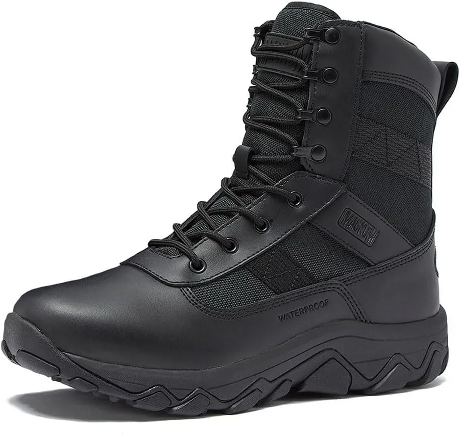 MAGNUM - Men's Waterproof Tactical Boots, Mens Military Hiking Boots, Breathable Light Weight Work Boots for Men