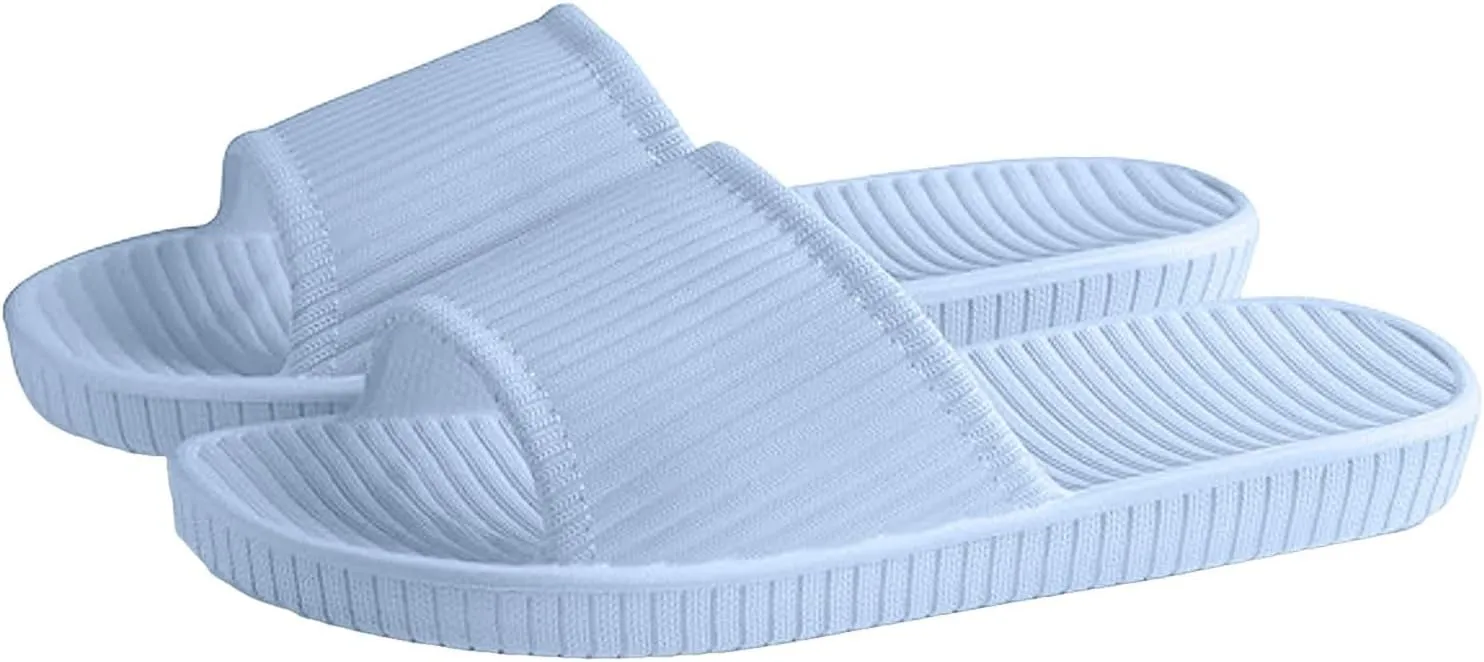 Men and Women Same Couples Quick Drying Thick Soled Soft Soled Solid Color Home Sock Slippers for Women