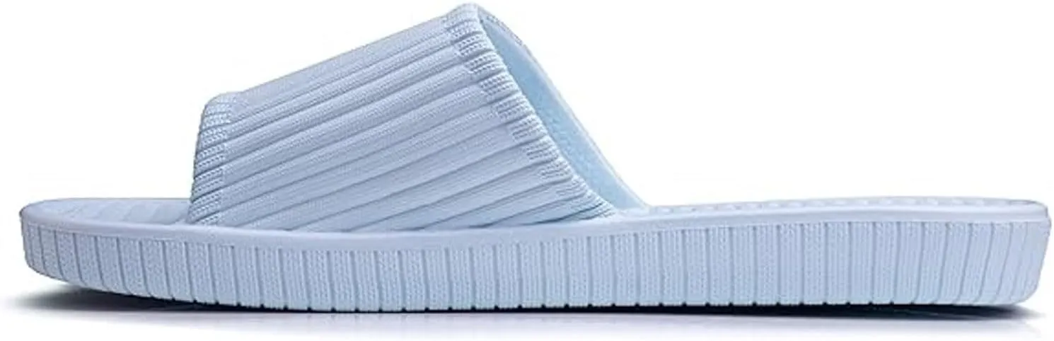Men and Women Same Couples Quick Drying Thick Soled Soft Soled Solid Color Home Sock Slippers for Women