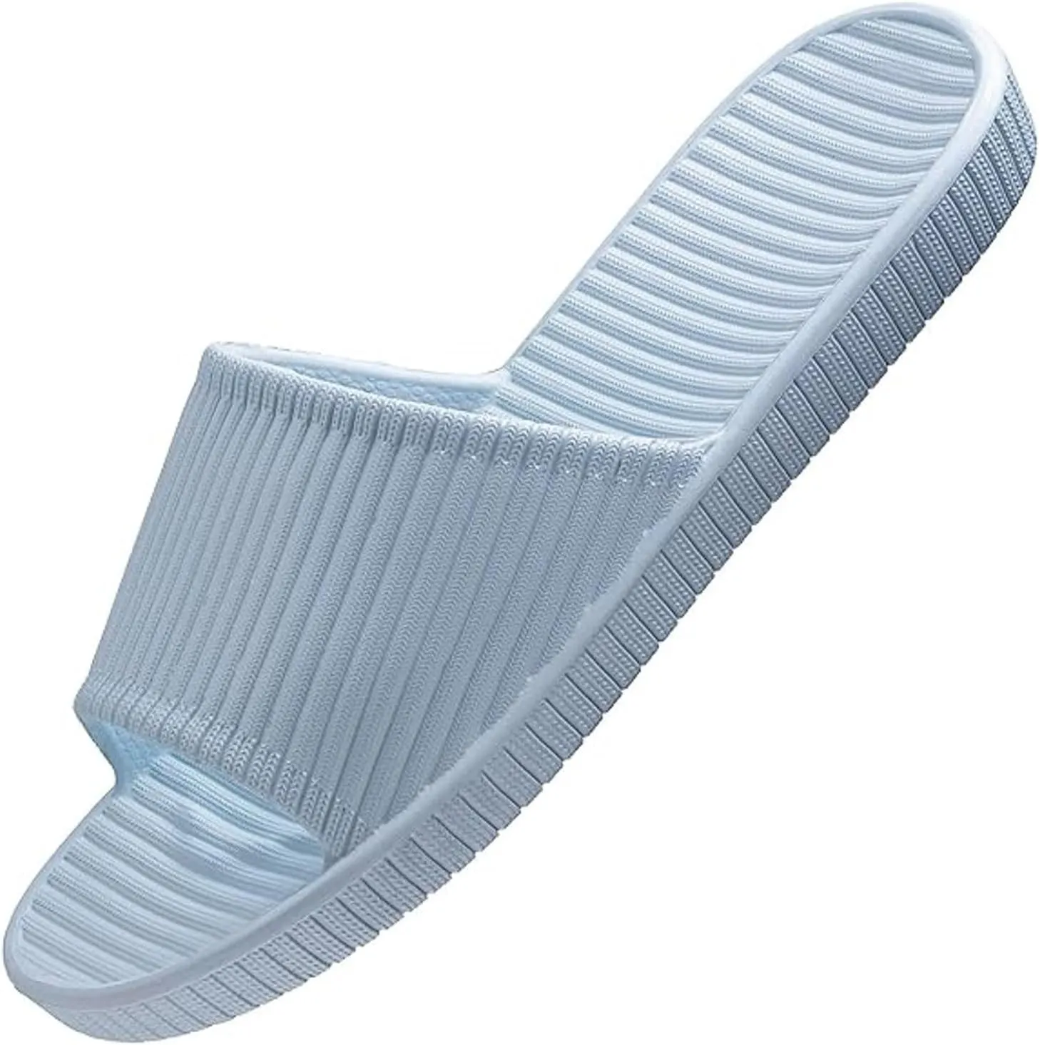Men and Women Same Couples Quick Drying Thick Soled Soft Soled Solid Color Home Sock Slippers for Women
