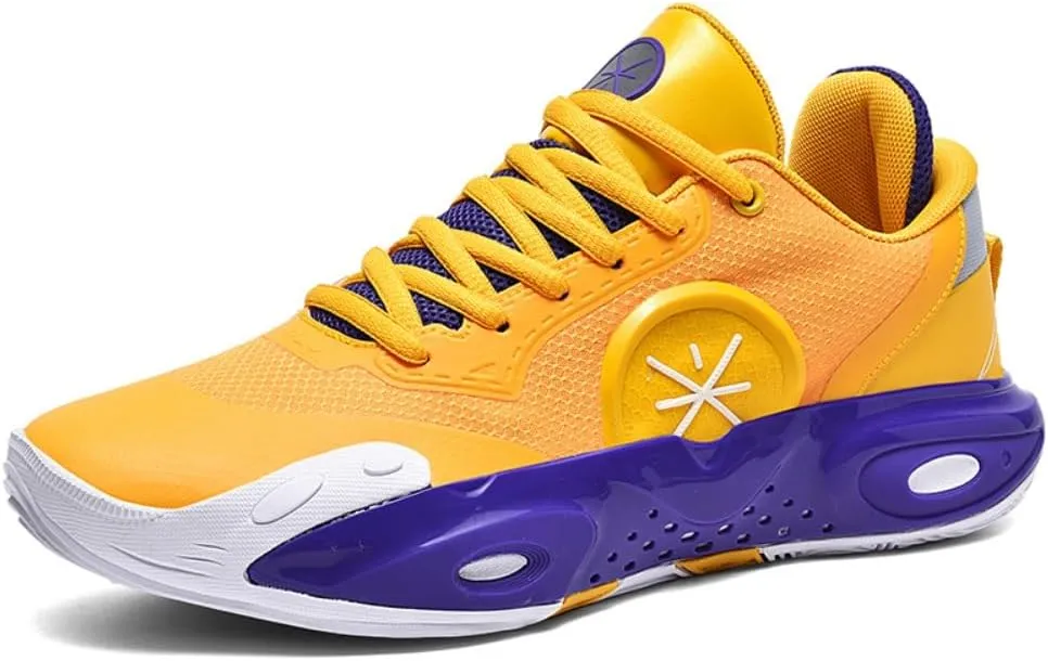 Men Basketball Shoes Arch Support Mens Sneakers Anti Slip Breathable Comfortable High Top Sports Running Walking Tennis Shoes