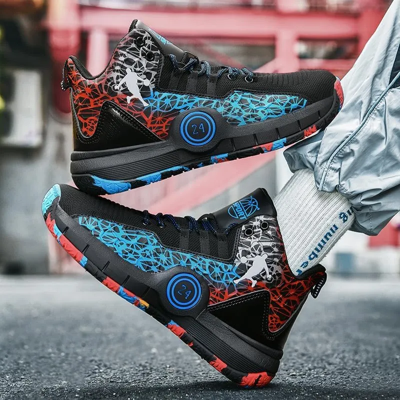 Men Women Basketball Shoes Walking Running Shoes Breathable Comfortable Sneakers for Adult