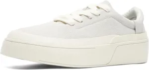 Men's Casual Lace-Up Sneakers Comfortable Chunky Low Top Walking Shoes Retro Skate Shoes