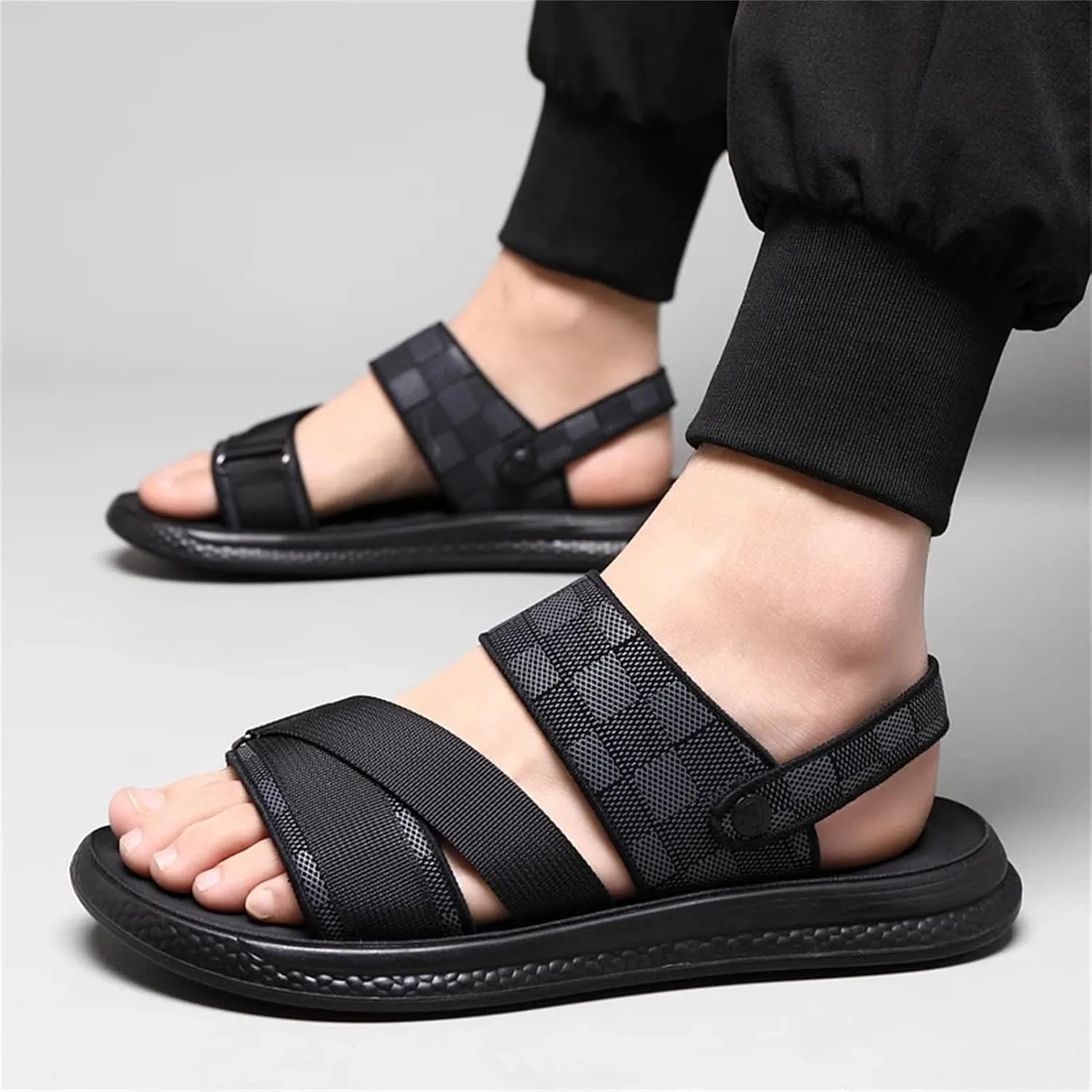Men's Sandals - Soft Sole Anti-Slip Beach Shoes