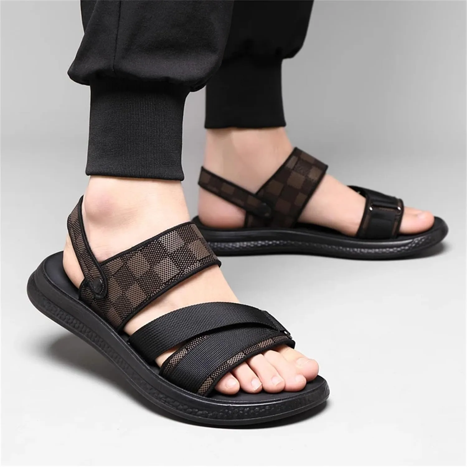 Men's Sandals - Soft Sole Anti-Slip Beach Shoes