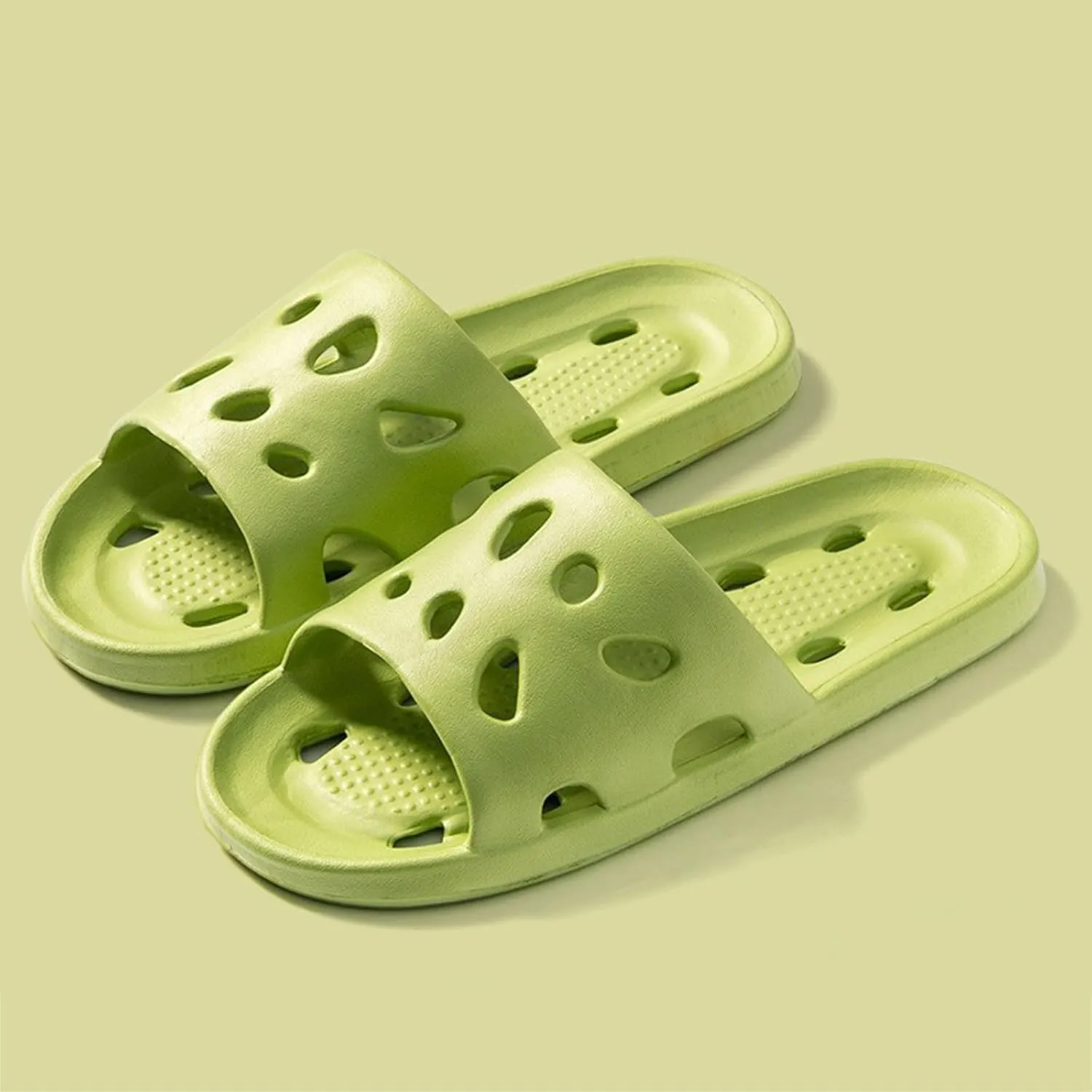 Mens Slides Womens Slides Cloud Slippers for Men Shower Shoes Women House Ultimate Comfort Bathroom Slippers