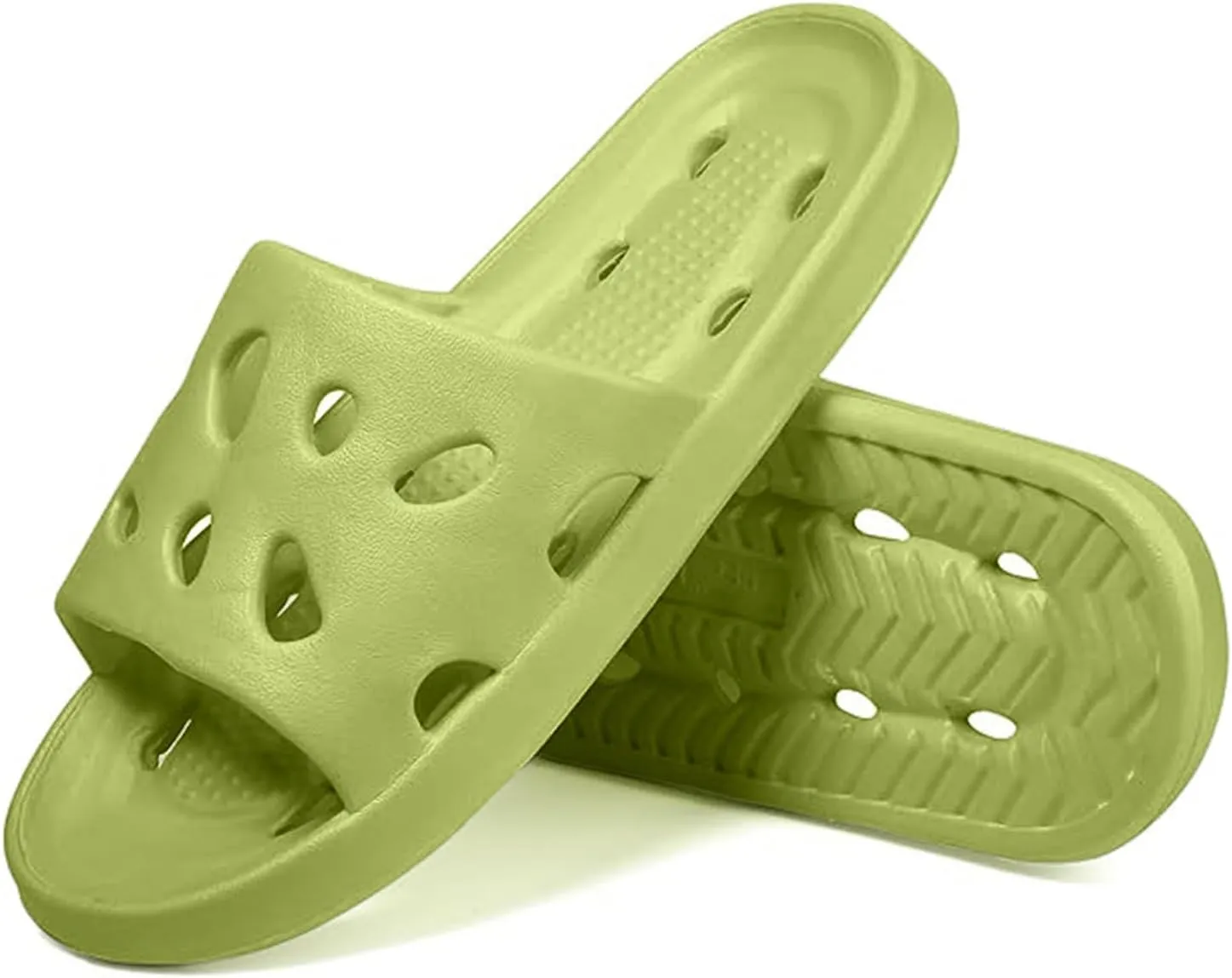 Mens Slides Womens Slides Cloud Slippers for Men Shower Shoes Women House Ultimate Comfort Bathroom Slippers