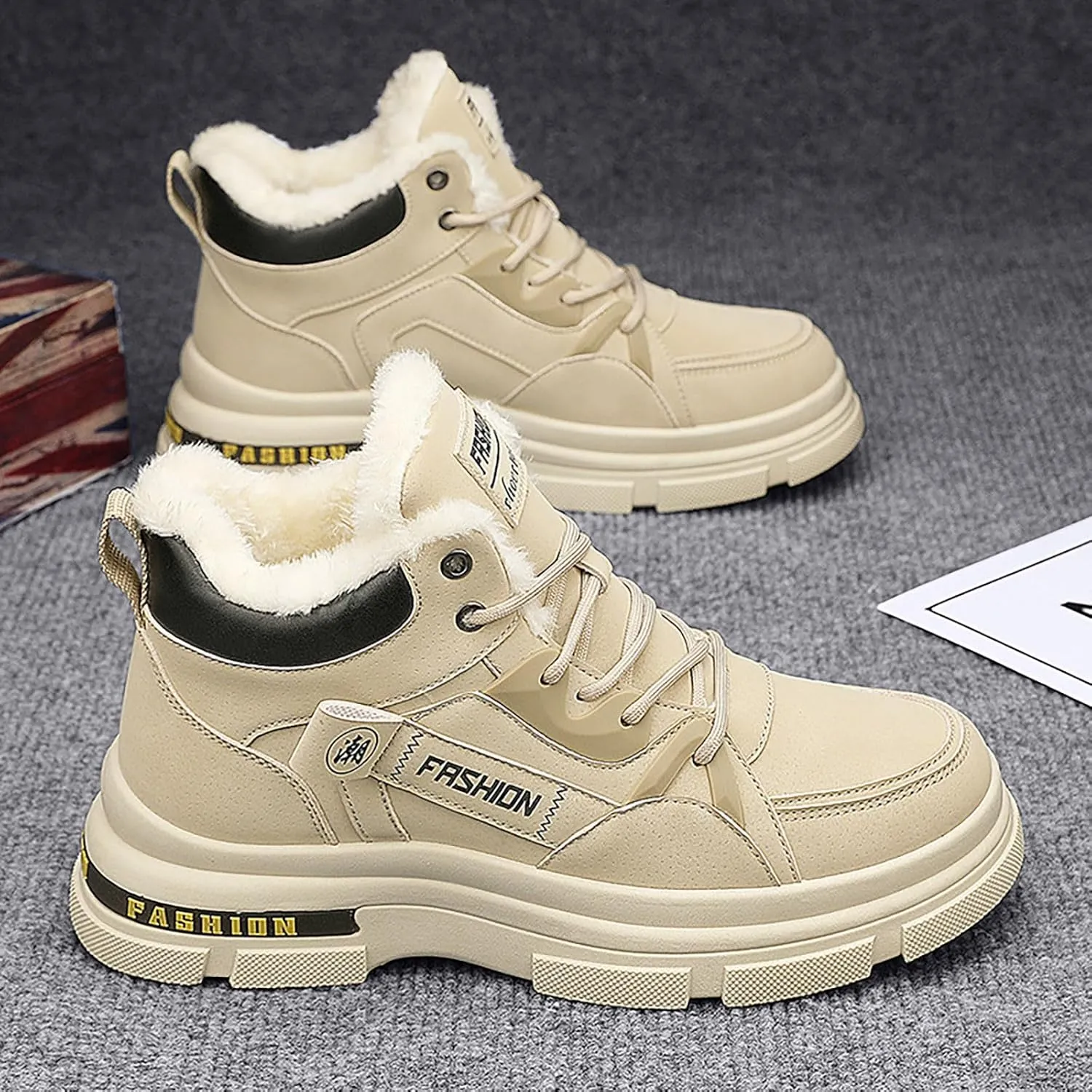 Men's Work Boots Non Steel Toe Hiking Sneakers Ankle Ladies Women Safety Toe Shoes Business Casual Waterproof Platform Botas Slip Resistant Hike Grounded Footwear