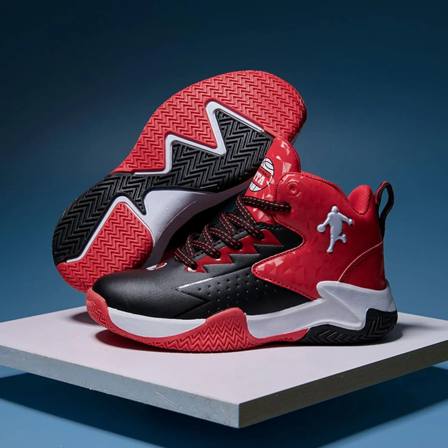 New Anti Slip and wear-Resistant Sports Basketball Shoes for Children