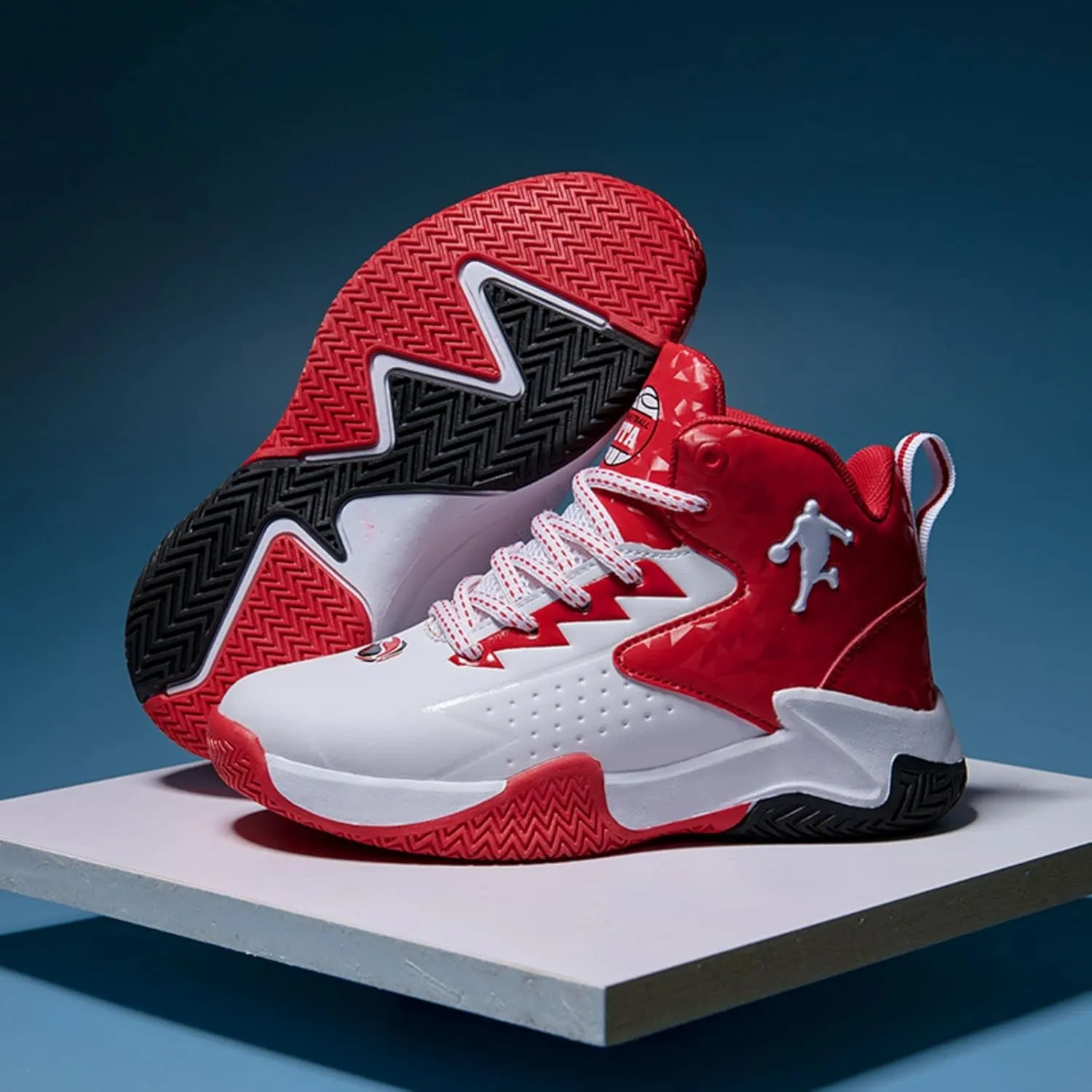 New Anti Slip and wear-Resistant Sports Basketball Shoes for Children