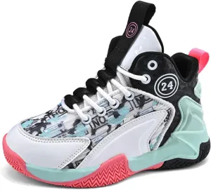 New Anti Slip and wear-Resistant Sports Basketball Shoes for Children