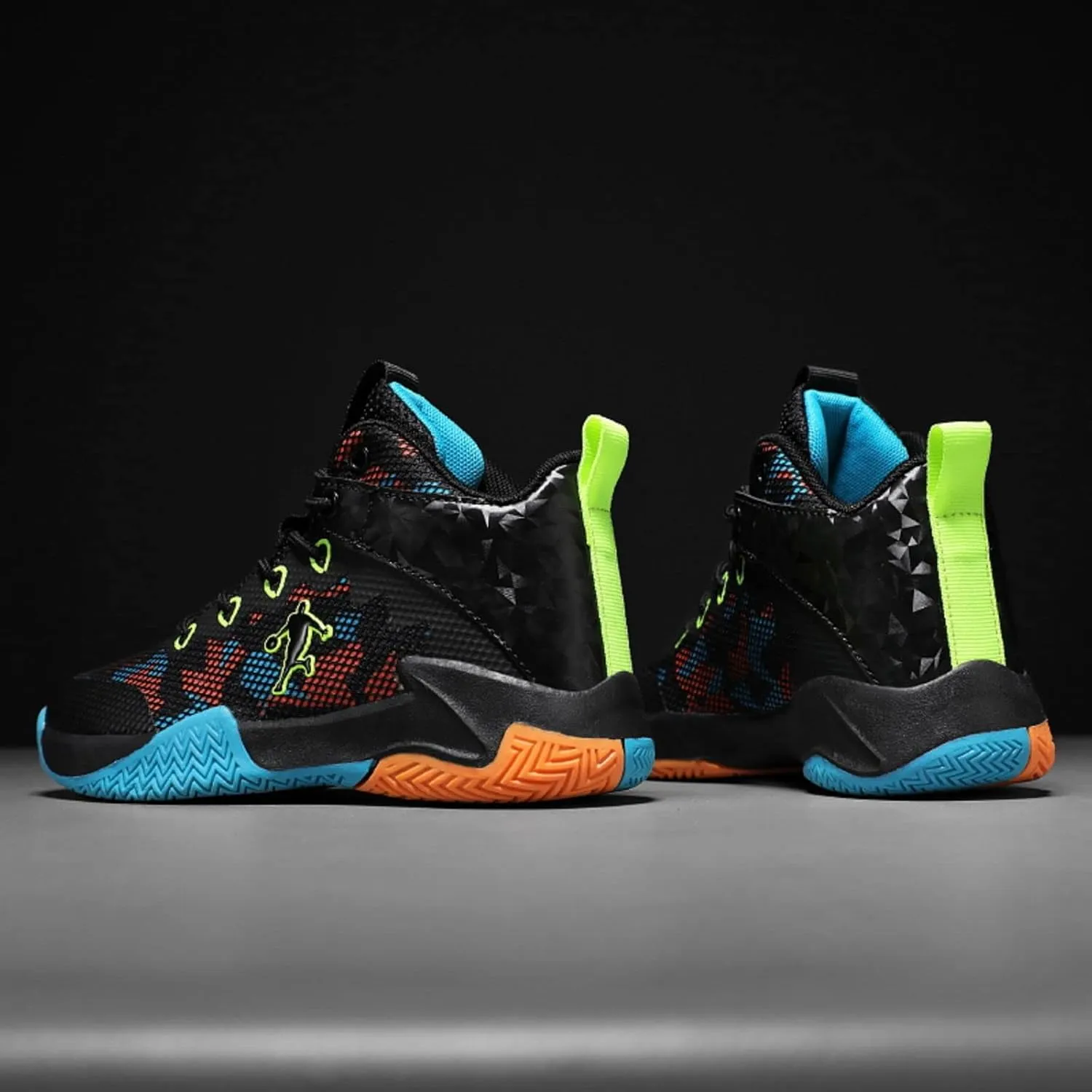 New Anti Slip and wear-Resistant Sports Basketball Shoes for Children