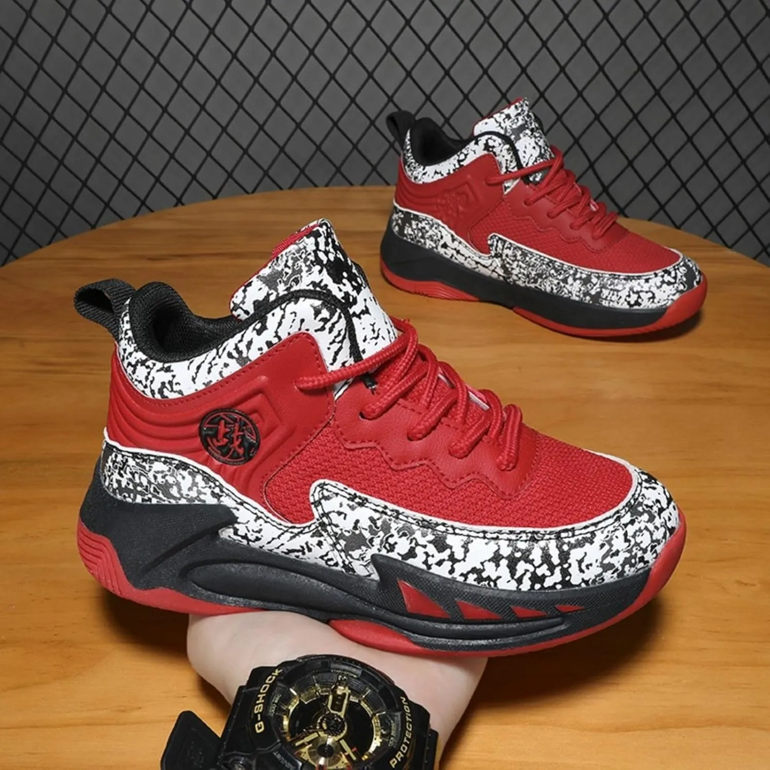 New Anti Slip and wear-Resistant Sports Basketball Shoes for Children